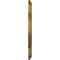 Ekena Millwork Waltz Ceiling Medallion (Fits Canopies up to 5 1/4"), Hand-Painted Gold, 24"W x 20 1/2"H x 1 1/8"P CM24WAGLS - alternate 3